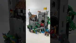 Building the LEGO Lion Knights Castle