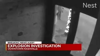 Nashville Explosion Caught on CCTV
