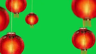 Chinese New Years Lantern | Green Screen