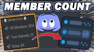 How to setup Discord server stats bot 2021 (mobile and pc)