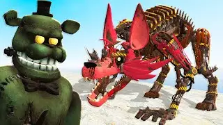 Junkyard Foxy + More New FNAF Creatures! (Garry's Mod)