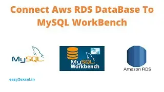 How to connect RDS database to MySQL workbench