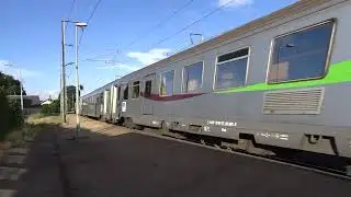 Croisement entre la BB 26018 et la BB 15025 