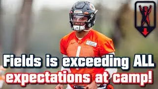 Justin Fields is exceeding all expectations and looking IMPRESSIVE at Chicago Bears OTA's (2021)