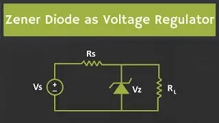 What is Zener Diode ? Zener Diode as a Voltage Regulator Explained (with solved Examples)