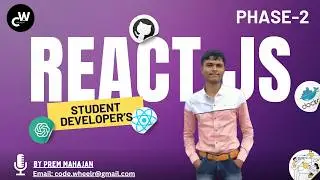 React JS for beginner to Advance Full Tutorial Course + 3 Project's | Part-3I2   @CodeWheelr