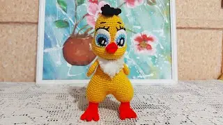 Crochet chicken | A toy in a couple of hours | How to tie a chicken?