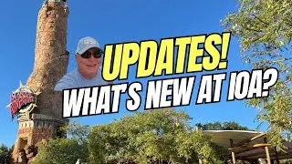 Updates! Islands of Adventure Developments Plus Christmas in the Parks