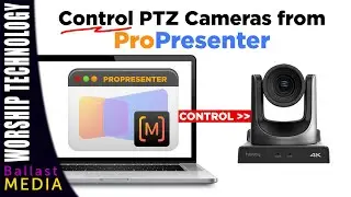 CONTROL PTZ Cameras from ProPresenter