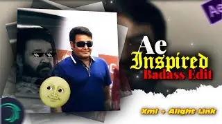 A10 🌝 | THERE'S ANOTHER SIDE🥸🗣️ | Odiyan Movie Promotion Edit | ALIGHT MOTION LINK + XML😻