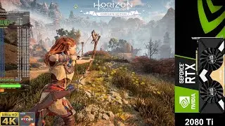 Horizon Zero Dawn Ultimate Settings 4K | RTX 2080 Ti | Ryzen 9 3950X OC