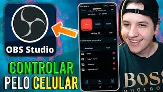 Como controlar OBS STUDIO pelo Celular - Grátis