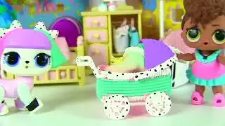 Коляска для Куклы ЛОЛ Сюрприз -  истории игрушек для детей