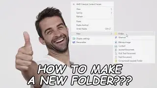 How To Create a New Folder