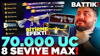 İLK 8 SEVİYE M416 GELDİ! FULLEYENE KADAR BATTIK! 8 SEVİYE MAXX. PUBG Mobile