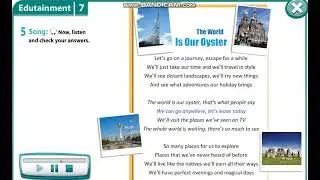 Excel 8 module 7 p86 ex5 The world is our oyster text ver