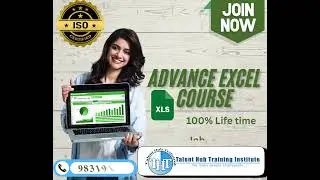 Secure your future with our advance Excel course