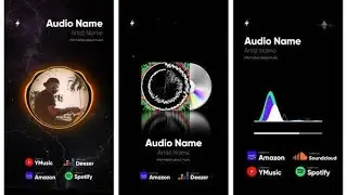 Audio Spectrum Visualization Pack | After Effects Template
