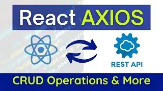 React Tutorial: React Axios API Requests | MERN CRUD | Axios with React JS Tutorial