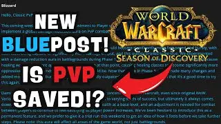 SoD PvP Changes - 50% Damage Nerf in PvP?