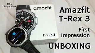 New Amazfit T Rex 3 Unboxing | Best Amazfit Smartwatch Ever | Specification | Comparison with T Rex