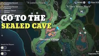 GO TO THE SEALED CAVE || GENSHIN IMPACT