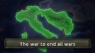 I Played HISTORICAL Italy in HOI4 Great War Redux