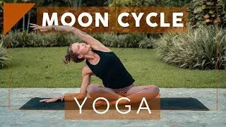 Moon Cycle Yoga to Reduce Cramps and Back Pain | Breathe and Flow Yoga