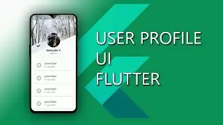 User Profile UI in Flutter