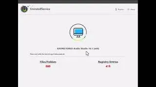 How to Uninstall SOUND FORGE Completely with UninstallService