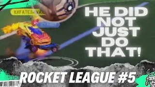 WHERE DID THAT COME FROM!! | Rocket League