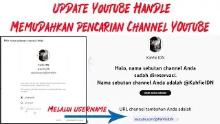 Youtube Handle! Fitur Baru Youtube Yang Bisa Custom Channel Username