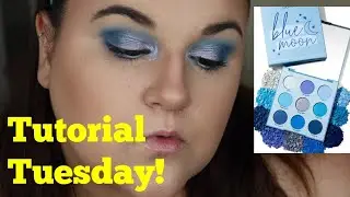 Tutorial Tuesday! Colourpop Blue Moon Palette!