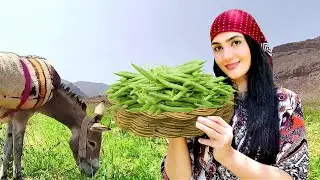 Iranian Cooking & Donkey Riding | Authentic Village Food Adventure
