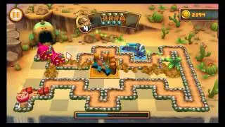 Go Home Dinosaurs! - 2-10 - Walkthrough - 3 steaks! (easy way)