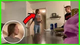 Boyfriend Prank on Mom’s Friend!