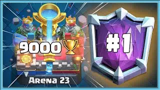 😳 ПОДПИСЧИК В ШОКЕ ОТ ТОГО, КАК Я АПНУЛ 9000 КУБКОВ! ТОП-1 КЛАДБИЩЕ / Clash Royale