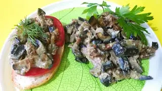 БАКЛАЖНЫ К ГАРНИРУ И НА ХЛЕБУШЕК