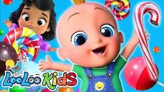 𝑵𝑬𝑾🍭Johny's Lollipop | 🔵 🔴 - S3EP75 Kindergarten Fun  | LooLoo Kids Songs for Kids
