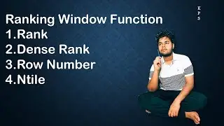 32. Window Ranking Function || Row Number || Rank || Dense Rank in SQL server