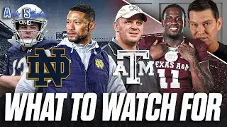 Will Riley Leonard SHINE in Notre Dame debut at Texas A&M? | Fighting Irish at Aggies Preview