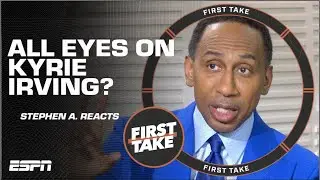 Stephen A. wonders if Kyrie Irving will have a MONSTER game in Boston in Game 5 😬 | First Take