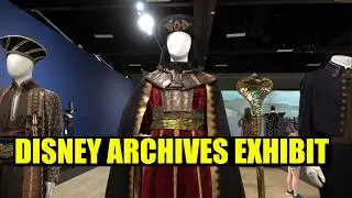Disney Archive Exhibits at Arlington Museum of Art 2024 Tour & Review with The Legend