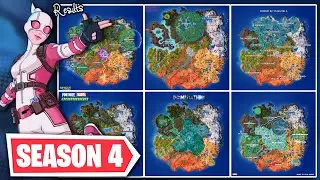 Fortnite Chapter 5 Season 4 Map Concept Compilation - Contest Results!