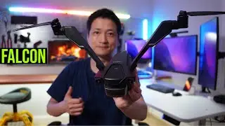 V-Coptr Falcon Drone. Unique Two Rotors Design (Zero Zero Robotics )