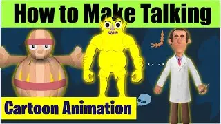 How to Make Talking Animated Cartoon Animation | Adobe Character Animator Tutorial By VFX Vikas