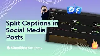 How to split post caption into comments or threads