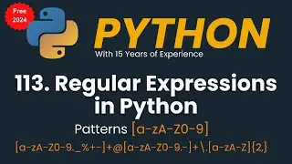 Regular Expressions in Python | Python Regular Expressions