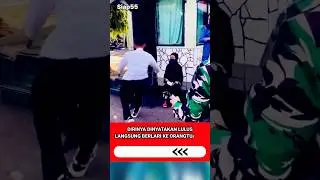 LULUS TNI, BERLARI MENEMUI ORANGTUANYA 