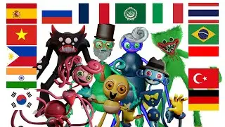 Poppy Playtime Chapter 3 in different languages meme